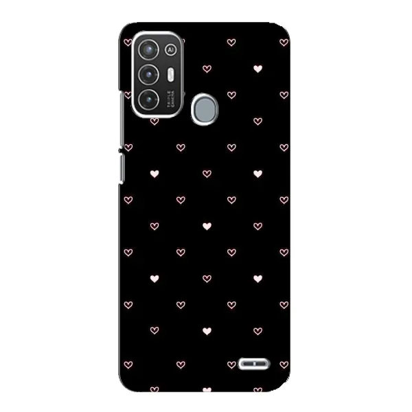 Чехол с рисунком «Маленькие сердечки» для ZTE Blade A72 Чехол с рисунком «Маленькие сердечки» для ZTE Blade A72