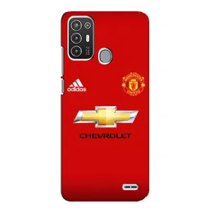 Силіконові Чохли з принтом Футбол на ZTE Blade A72 (Man United)