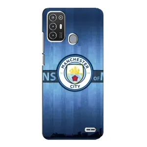 Силіконові Чохли з принтом Футбол на ZTE Blade A72 (ManCity)