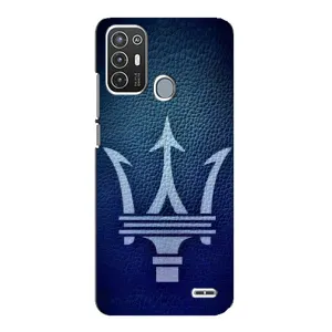 Чехлы с тематикой "Крутые машины" на ZTE Blade A72 (Лого Maserati)