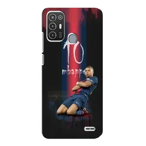 Чехол (TPU) с Футболистом на ZTE Blade A72 (MBAPPE 10)