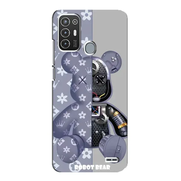 Чехол с рисунком «Медведь Louis Vuitton» для ZTE Blade A72
