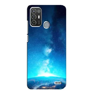 Чехлы КОСМОС для ZTE Blade A72 (Млечный путь)
