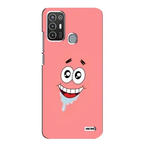 Чехлы с Патриком на ZTE Blade A72 (Мордочка Патрика)