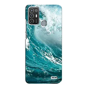 Літній Чохол на ZTE Blade A72 (Морська Хвиля)