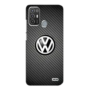 Чехол "Фольксваген" для ZTE Blade A72 (На карбоне)