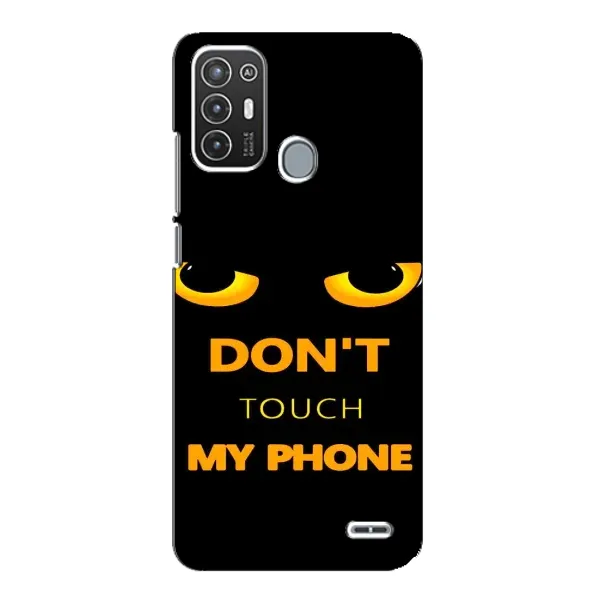 Чехол с рисунком «Не трогай мой телефон» для ZTE Blade A72 Чехол с рисунком «Не трогай мой телефон» для ZTE Blade A72