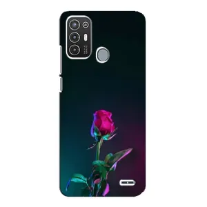 Чехлы с принтом Розочки для ZTE Blade A72 (Ночная роза)