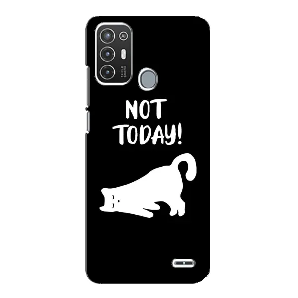Чехол с рисунком «Not Today» для ZTE Blade A72 Чехол с рисунком «Not Today» для ZTE Blade A72
