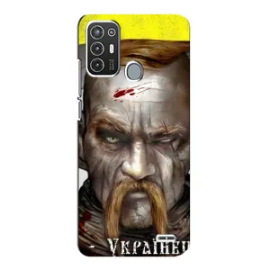Чохол з картинкою (Патріотичний КОЗАК) на ZTE Blade A72 (Одноокий КОЗАК)
