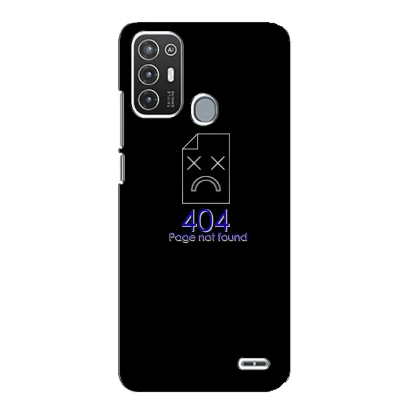 Чехол с рисунком «Ошибка 404» для ZTE Blade A72 Чехол с рисунком «Ошибка 404» для ZTE Blade A72