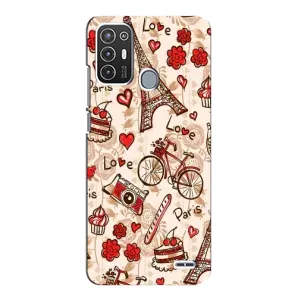 Чохол Ейфелева Вежа на ZTE Blade A72 (Париж мрія)