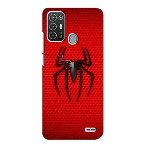 Чехол Супергерой Человека Паука на ZTE Blade A72 (Паук марвел)