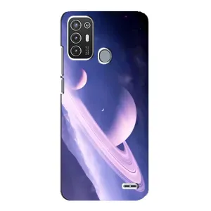 Чехлы КОСМОС для ZTE Blade A72 (Планета в космосе)