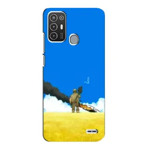 Чохли на військову тематику для ZTE Blade A72 (Влучання)