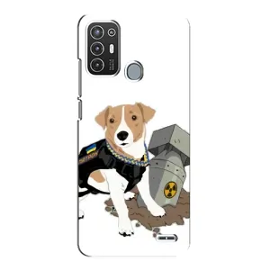 Чехол с принтом Собаки Патрон для ZTE Blade A72 (Пёс Патрон с ракетой)