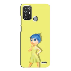 Чехол Головоломка для ZTE Blade A72 - (AlphaPrint) (Радость)