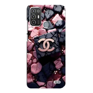 Чохол (Dior, Prada, YSL, Chanel) для ZTE Blade A72 (Шанель)