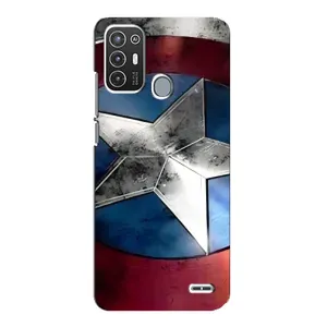 Чехол с Щитом Капитана Америки на ZTE Blade A72