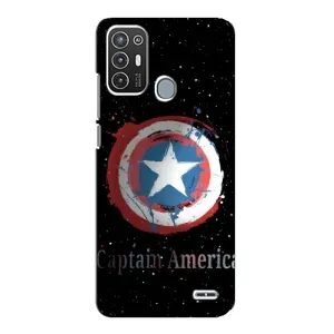 Чохол с Щітом Капітана Америки на ZTE Blade A72 (Щит Капітана)