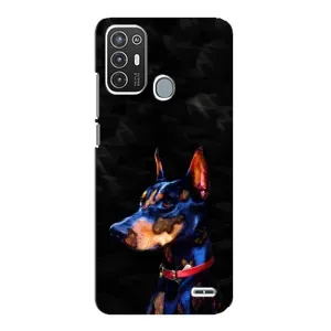 Бампер для ZTE Blade A72 с картинкой "Песики" (Собака Мопс)