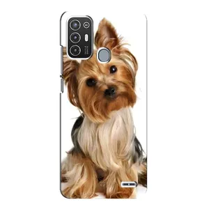 Чехол (ТПУ) Милые собачки для ZTE Blade A72 (Собака Терьер)
