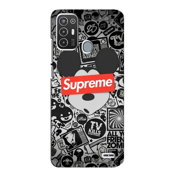Чехол с рисунком «Supreme Маус» для ZTE Blade A72