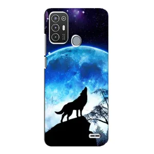 Чохол з Вовком на ZTE Blade A72