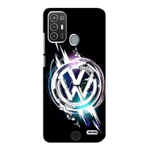 Чехол "Фольксваген" для ZTE Blade A72 (Volkswagen на черном)