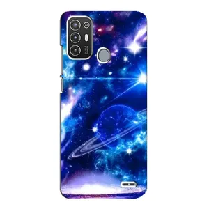 Чехлы КОСМОС для ZTE Blade A72 (Яркий космос)