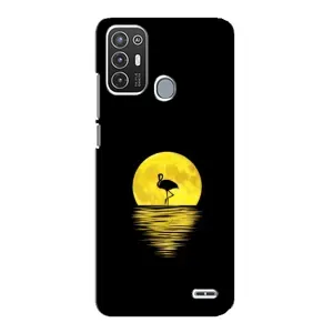 Літній Чохол на ZTE Blade A72 (Жовтий Захід сонця)