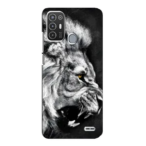Чохол з картинкою на ZTE Blade A72 (Злий Лев)