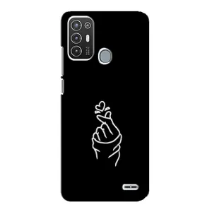 Чохол (Знак сердечка) для ZTE Blade A72 (Знак Сердечка)