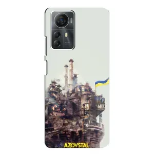 Чохли на військову тематику для ZTE Blade A72s (Азовсталь)