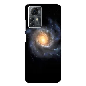 Чохли КОСМОС  на ZTE Blade A72s (Чорна дира)