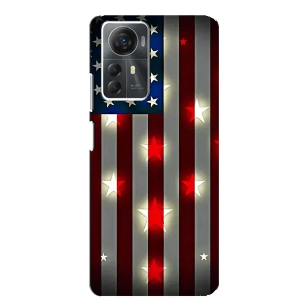 Чехол с рисунком «Флаг США 2» для ZTE Blade A72s Чехол с рисунком «Флаг США 2» для ZTE Blade A72s