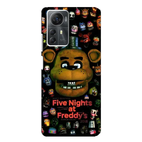 Чехол с рисунком «Freddy» для ZTE Blade A72s Чехол с рисунком «Freddy» для ZTE Blade A72s