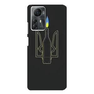 Чохол з картинкою (Патріотичний ГЕРБ) на ZTE Blade A72s (Герб - Молотова)