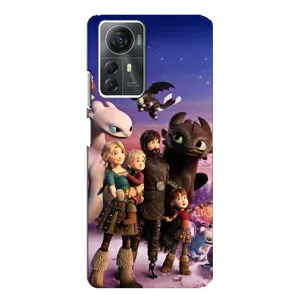 Чехол дракон Беззубик для ZTE Blade A72s (Герои дракона)