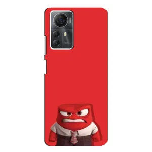Чехол Головоломка для ZTE Blade A72s - (AlphaPrint) (Гнев)