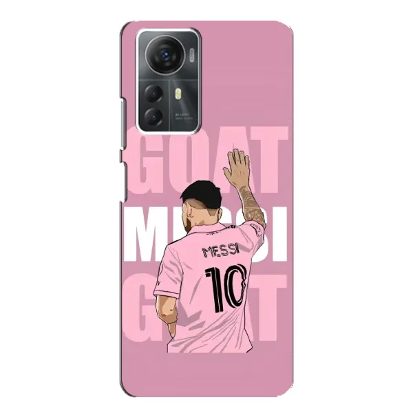 Чехол с рисунком «GOAT MESSI» для ZTE Blade A72s Чехол с рисунком «GOAT MESSI» для ZTE Blade A72s