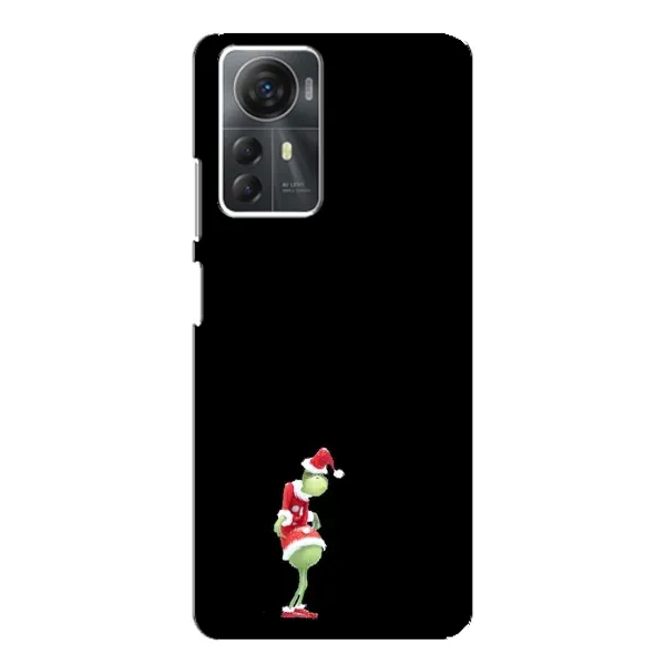 Чехол с рисунком «Гринч на чорном» для ZTE Blade A72s Чехол с рисунком «Гринч на чорном» для ZTE Blade A72s