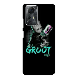 Чехол Супергерои Марвел на ЗТЕ Блейд А72с (Groot)