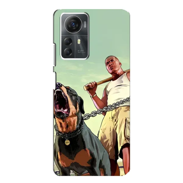 Чехол с рисунком «GTA» для ZTE Blade A72s Чехол с рисунком «GTA» для ZTE Blade A72s