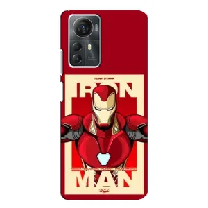 Чехол Супергерой Железный человек на ZTE Blade A72s (Iron man)