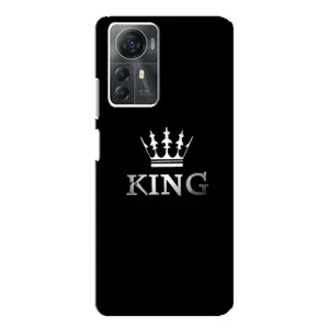 Чехол (Корона на чёрном фоне) для ЗТЕ Блейд А72с (KING)