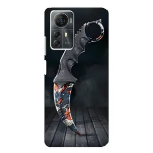 Чехол КИБЕРСПОРТ для ZTE Blade A72s (Кинжал КС ГО)