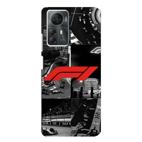 Чехол с рисунком «Коллаж Формула 1» для ZTE Blade A72s Чехол с рисунком «Коллаж Формула 1» для ZTE Blade A72s