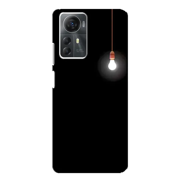 Чехол с рисунком «Лампочка» для ZTE Blade A72s