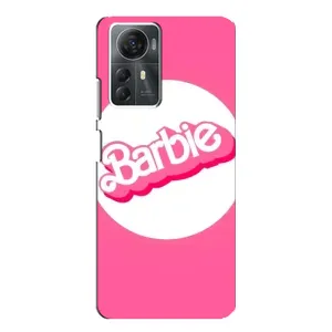 Силиконовый Чехол Барби Фильм на ZTE Blade A72s (Лого Барби)